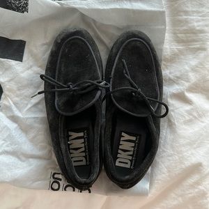 Vintage 90s DKNY platform loafers